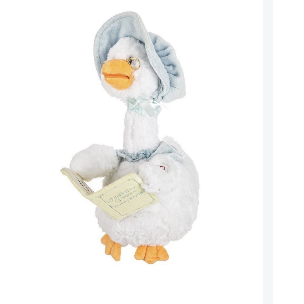 Cuddle Barn Talking Mother Goose Reads Nursery Rhymes Animated Plush Tested Work